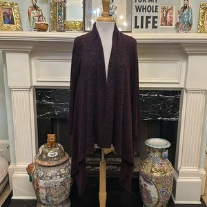 “Studio M” asymmetrical help sweater